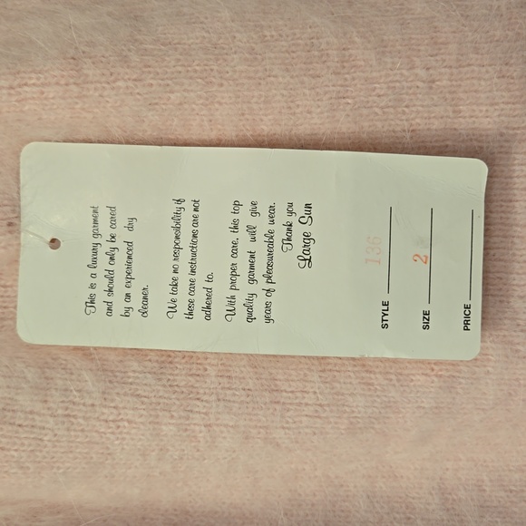 LS Collection Angora Pink A Line Skirt Size 2 Lined - Picture 4 of 8